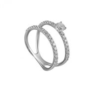 Anello Crivelli Donna in Oro bianco Diamante 721197C